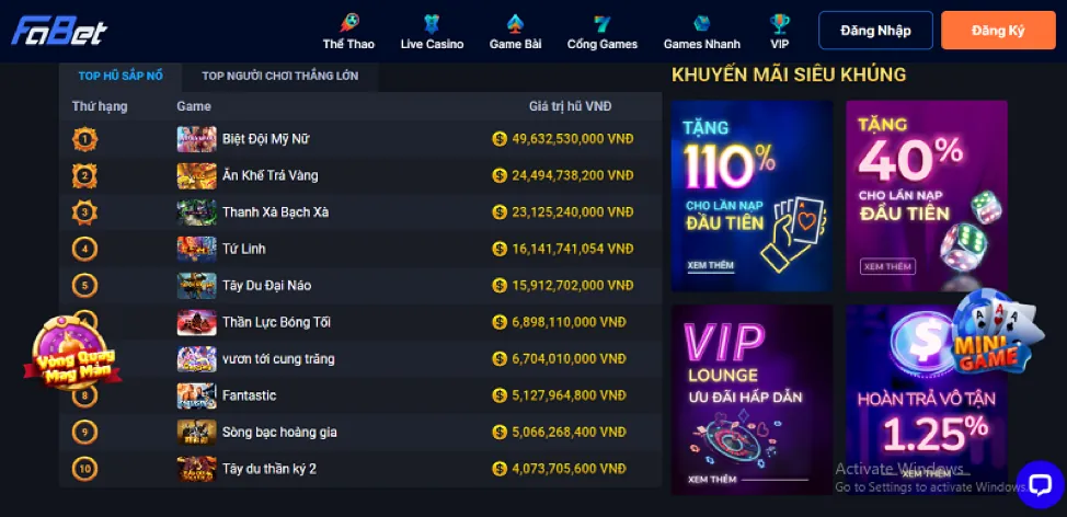 Biểu ngữ quảng cáo khuyến mãi J33 Win hấp dẫn